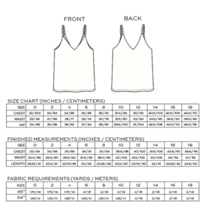 Ogden Cami top patroon
