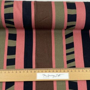 Autumn Stripes-viscose