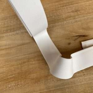 Soft white- Zachte elastiek 4cm