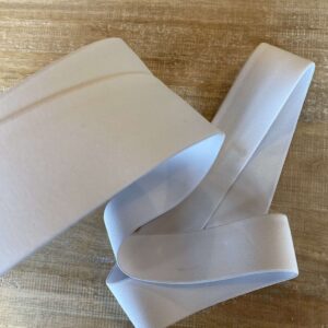 Soft white- Zachte elastiek 4cm