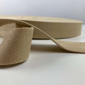 Tassenband beige 40 mm
