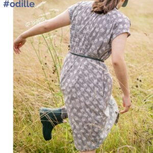 Odille Tiger – katoen stretch COUPON 2m