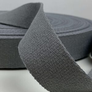 Tassenband grijs 40 mm
