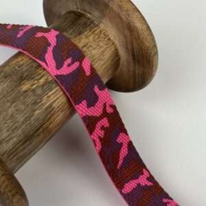Tassenband cameo-roze 25 mm