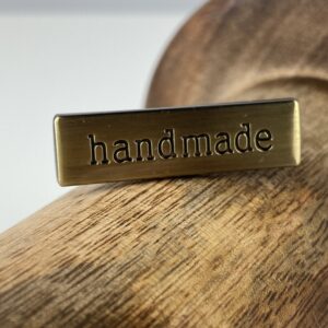 Handmade – Messing Label