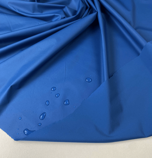 Blue – Kway regenjas stof