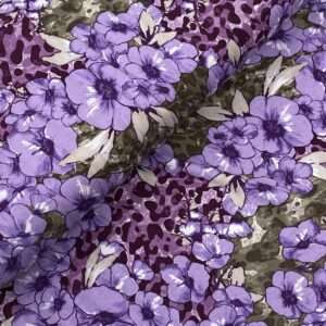 Lilac violet -viscose tricot