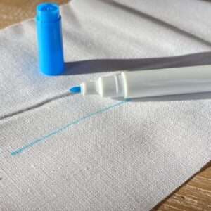 Aqua blauw-Pen wateroplosbaar