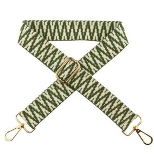 Ethnic Kakhi -afgewerkte tassenband 40 mm