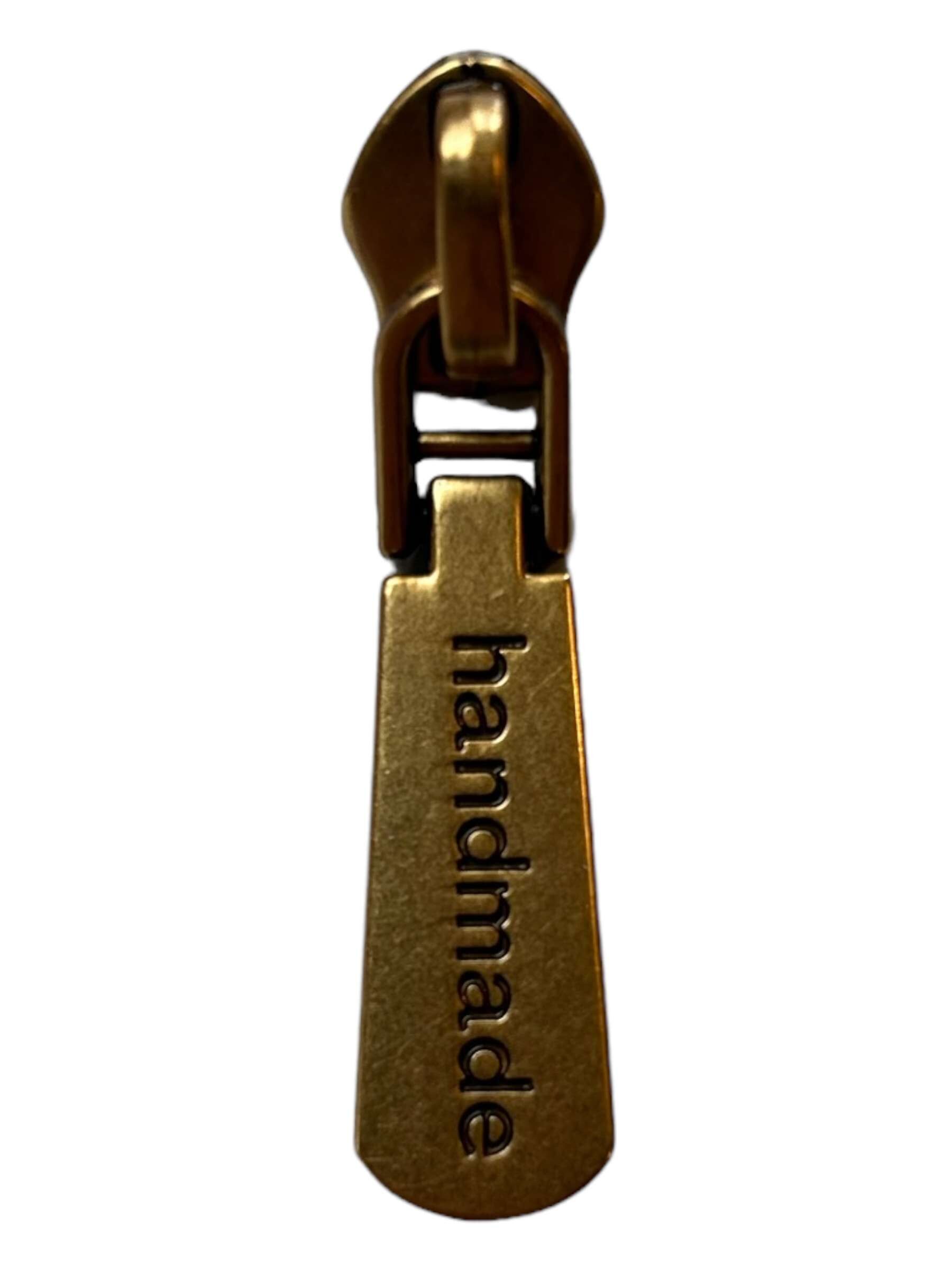 Schuiver Handmade voor SPIRAAL rits 6mm - Messing