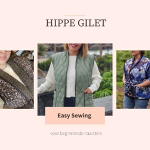 Easy Sew : hippe gilet  – woe 20 dec avond