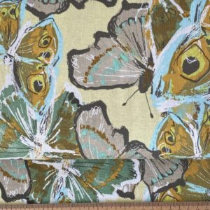 Flutter in the lime light -viscose tricot