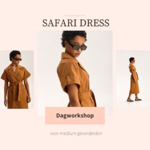Safari jurk- woe 10 juli