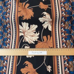 Fall print – 4 Way Stretch – Knipmode