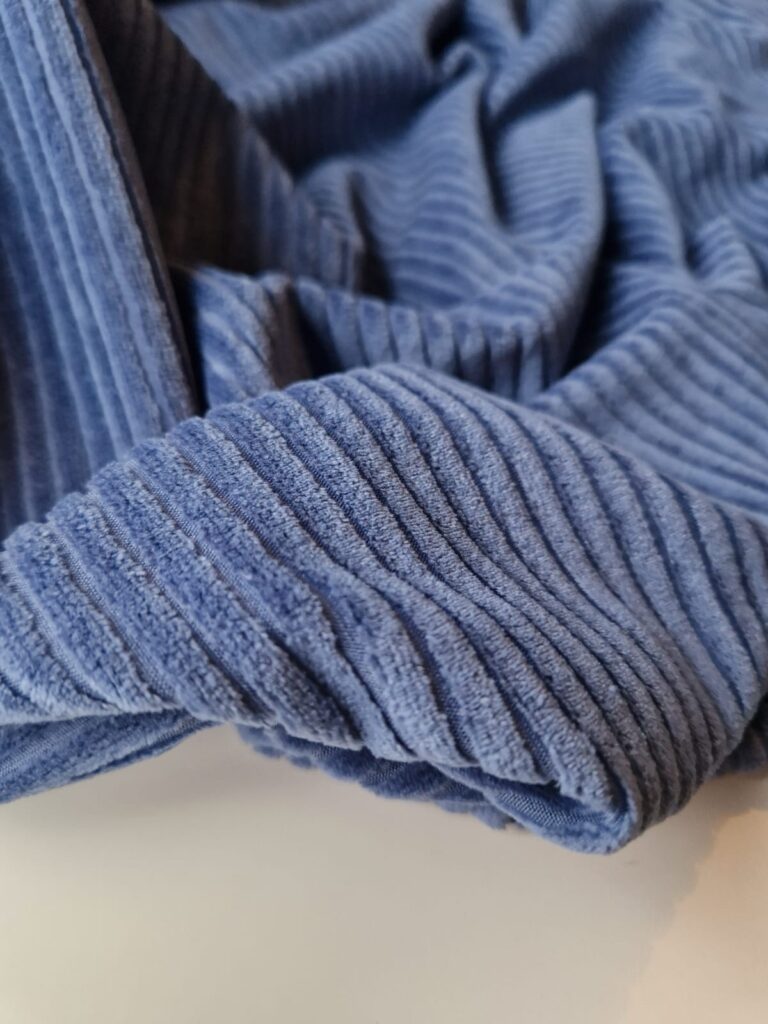 Ocean Blue - Knitted Corduroy