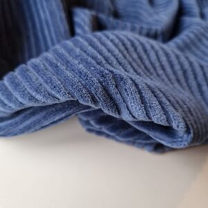 Ocean Blue – Knitted Corduroy