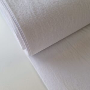 Crispy White – Poplin Stretch Washed Silicon
