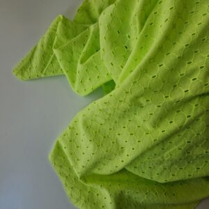 Lime Yellow – comme ça Broderie COUPON 1,6m