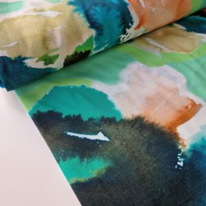 Painting On A Fabric – viscose linnen