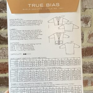 Marlo Sweater (sizes 0-18) – True Bias