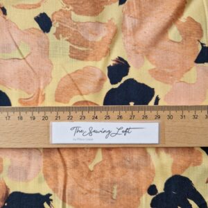 Peach Roses – Viscose