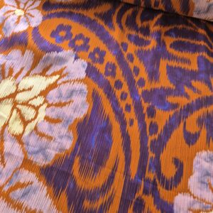 Through Purple ‘comme ça’ Eyes – Chiffon (deadstock) COUPON 50CM