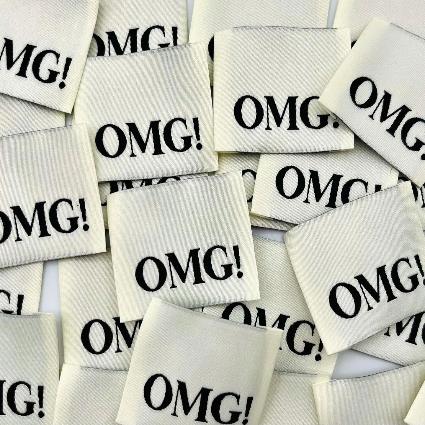 OMG! - Naailabel per stuk