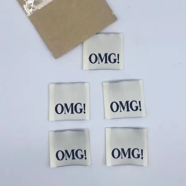 OMG! - Naailabel per stuk - Afbeelding 2