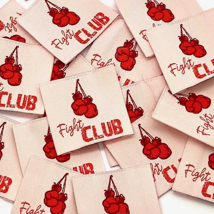 Fight Club - naailabel per stuk - Afbeelding 2