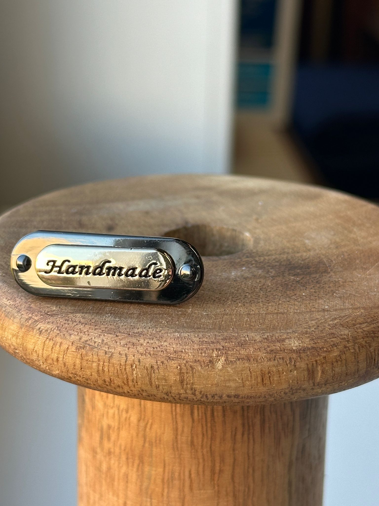 Handmade - Messing Label