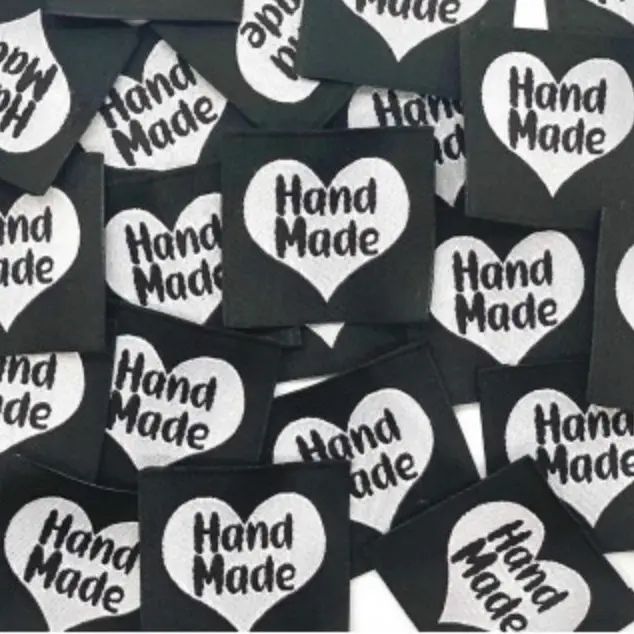 Hand Made - Naailabel per stuk