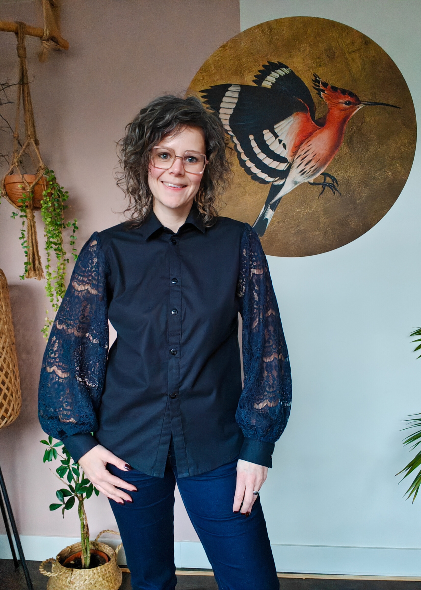 #019 Basis blouse - atelier nienie - Afbeelding 5