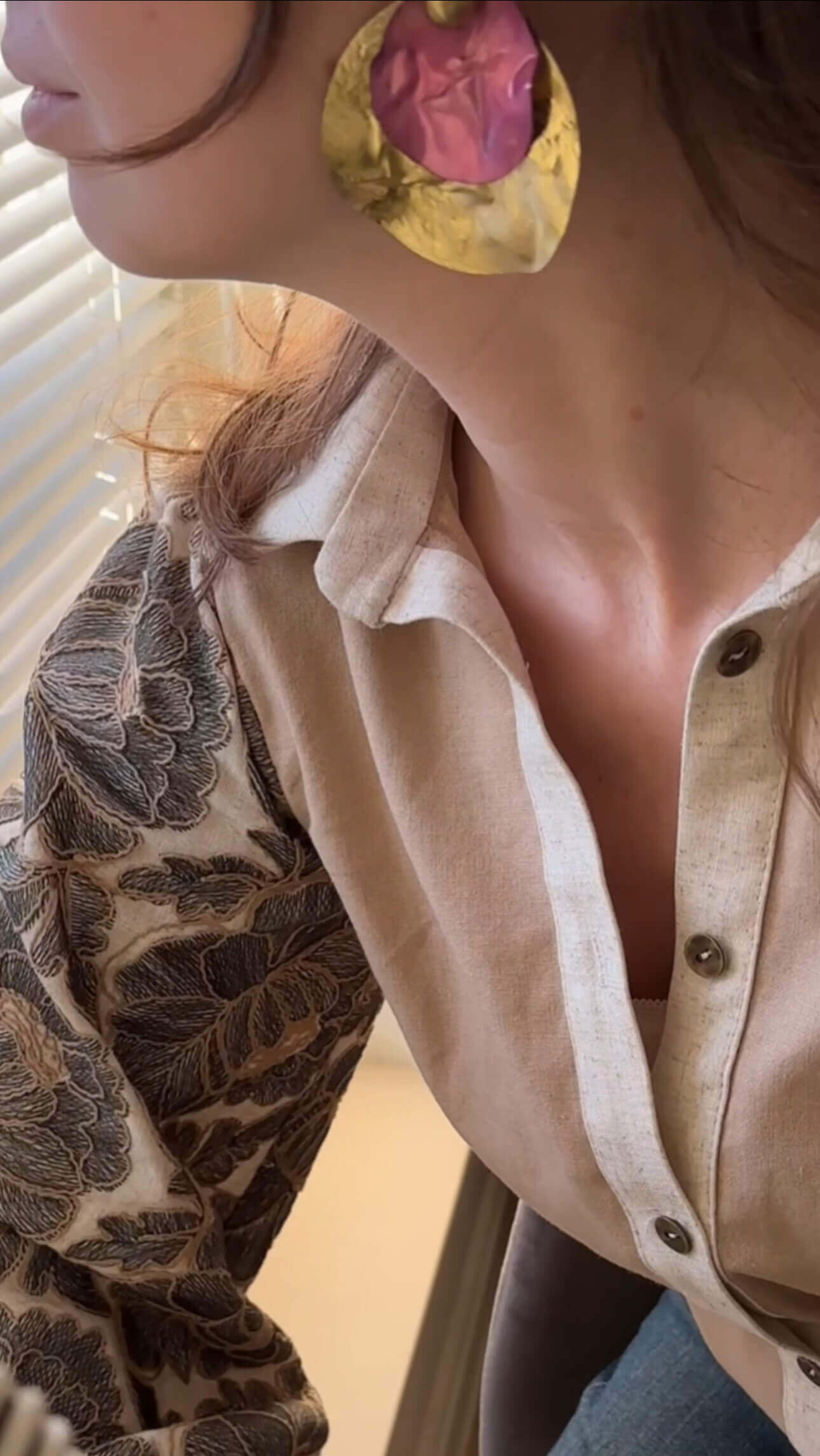 #019 Basis blouse - atelier nienie - Afbeelding 2