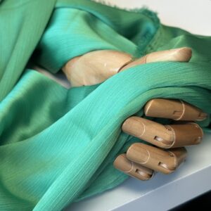 Emerald – crinkle viscose COUPON 3m