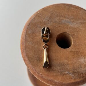 Standaard – goud – Schuiver voor SPIRAAL rits 6mm