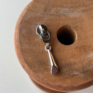 Standaard – Zilver – Schuiver voor SPIRAAL rits 6mm