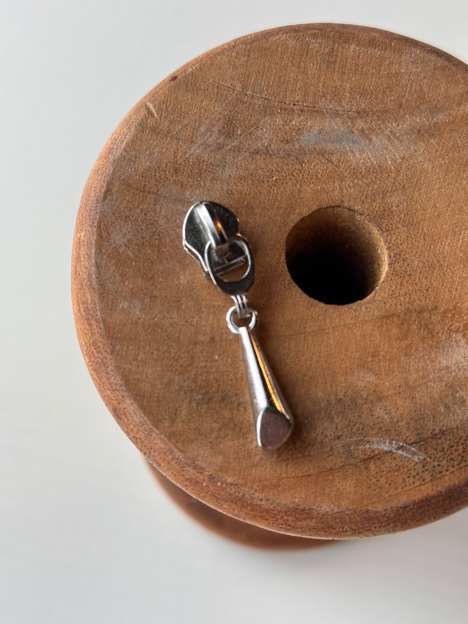 Standaard - Zilver - Schuiver voor SPIRAAL rits 6mm