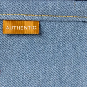 Authentic / One of a Kind – Set van 6 geweven labels