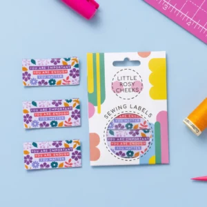 You are important, you are enough, you matter – Set van 6 geweven labels