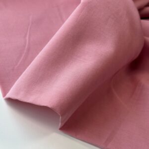 Bubblegum Pink – popeline katoen