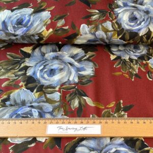 Rosso e Romanticismo – Viscose (deadstock)