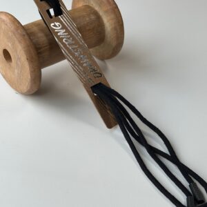 Zwart – Koord voor hoodies