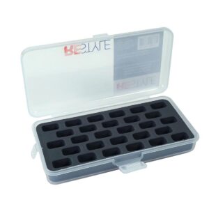 Spoelendoos met schuimkussen voor 28 spoelen