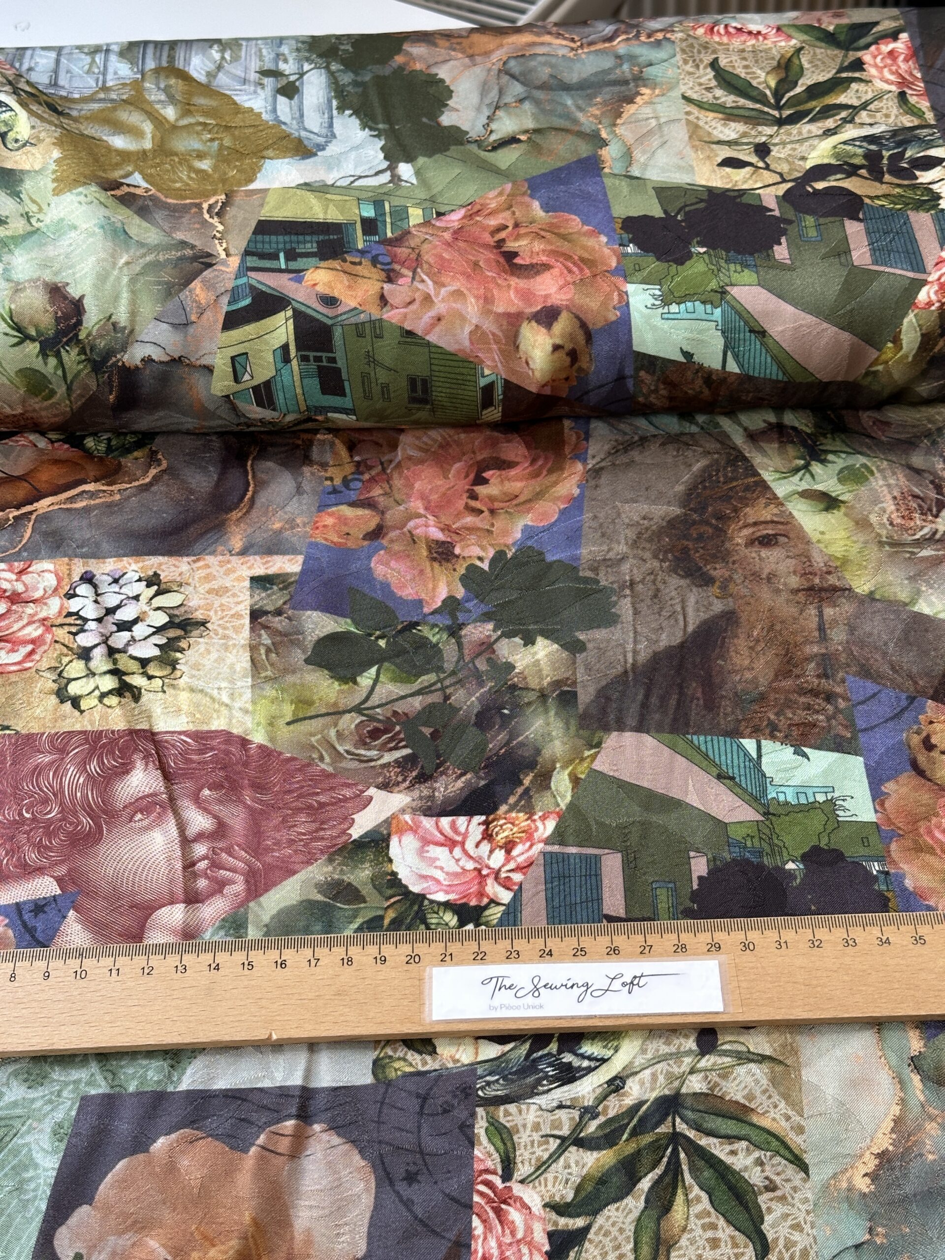 Abstract Italia - Jacquard Viscose - Afbeelding 3