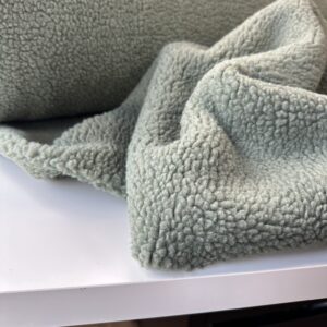 Salie – Teddy bouclé stof