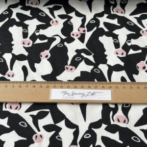 Dairy days – brushed French Terry