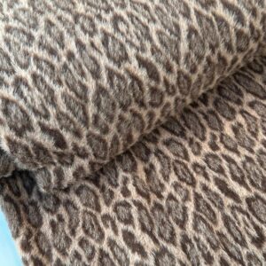 Wild Panter – Knipmode Faux Fur Mantelstof