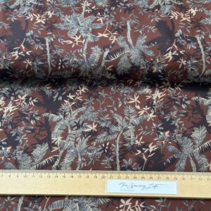 Fall jungle  – Viscose mat satijn