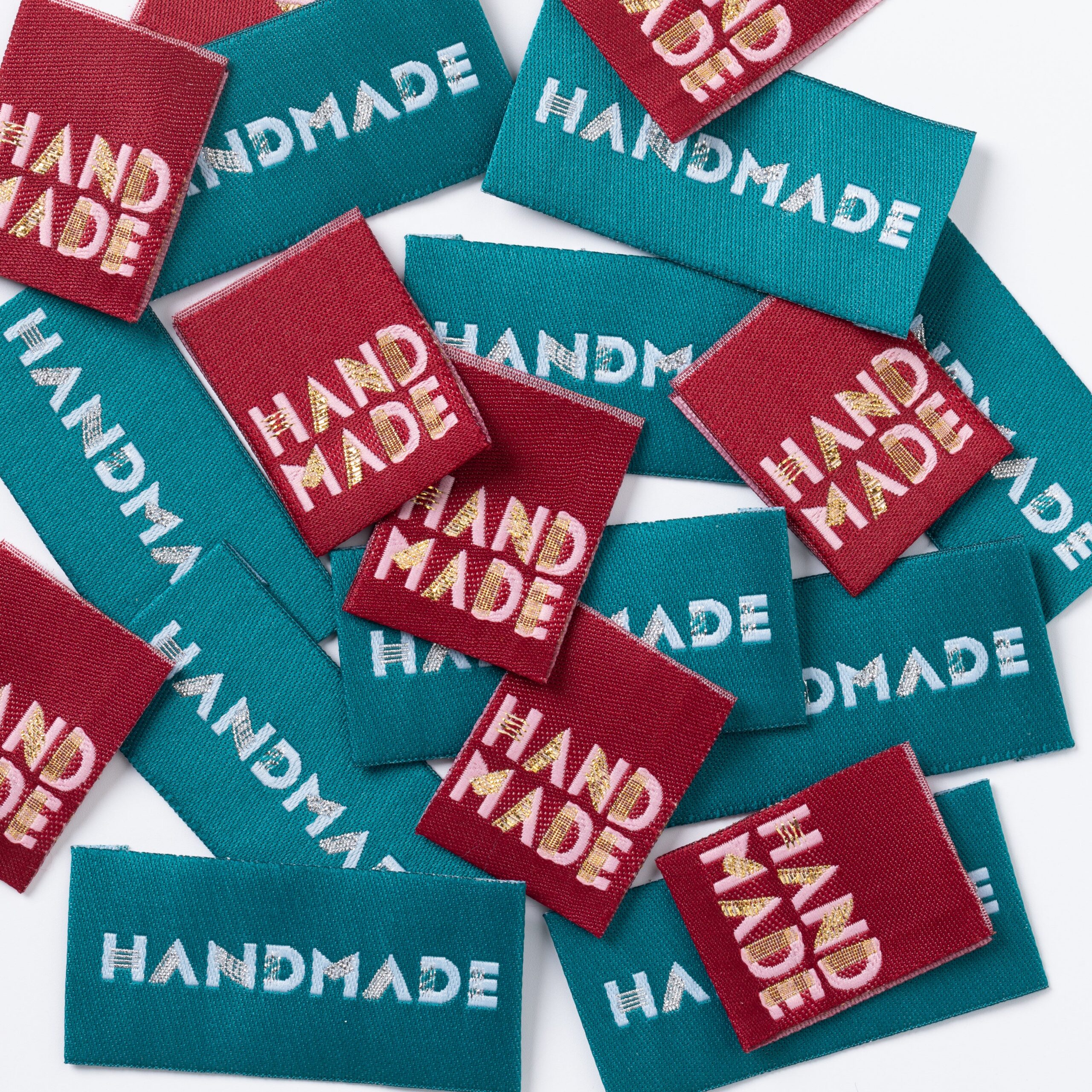 Simply handmade 4.0 - Set van 6 geweven labels