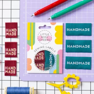 Simply handmade 4.0 – Set van 6 geweven labels